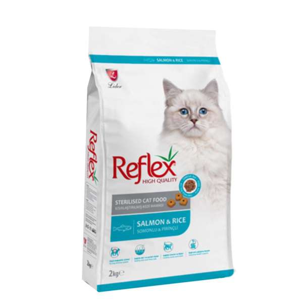 غذای خشک گربه عقیم شده رفلکس مدل Sterilised وزن 2 کیلوگرم