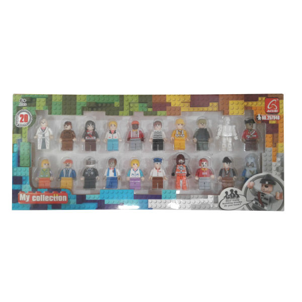 اکشن فیگور مدل LEGO کد 01 مجموعه 20 عددی