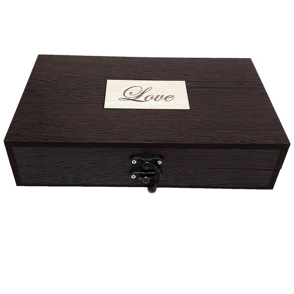 جعبه هدیه چوبی کادو آیهان باکس مدل 59