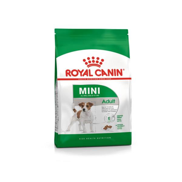 غذای خشک سگ رویال کنین مدل MINI Adult وزن 2 کیلوگرم