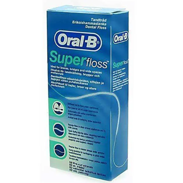 نخ دندان اورال-بی مدل Super Floss