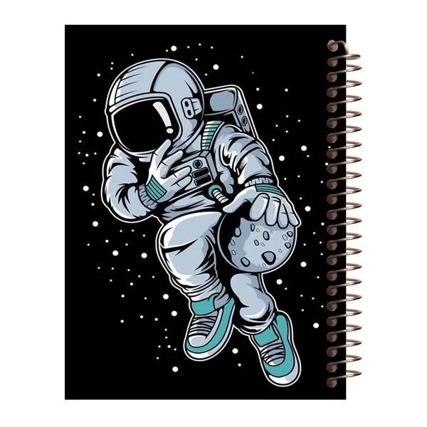 دفتر نقاشی طرح فضانورد کد B199