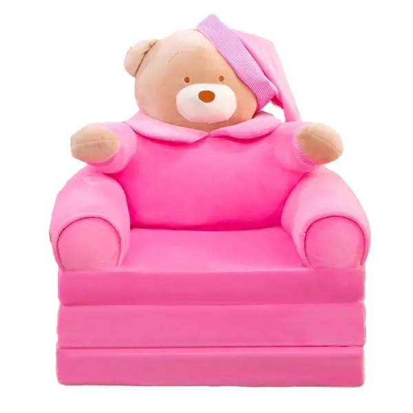 مبل کودک مدل تختخواب شو طرح خرس تدی کد JiM110