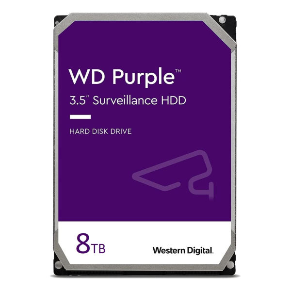  هارددیسک اینترنال وسترن دیجیتال مدل Purple WD84PURZ ظرفیت 8 ترابایت