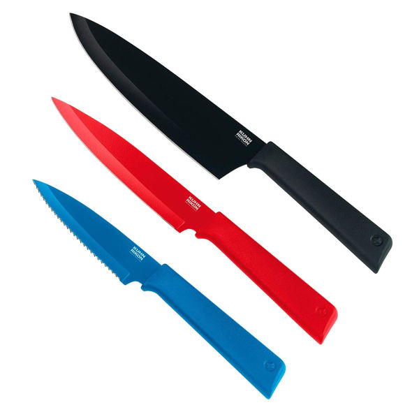 ست چاقوی آشپزخانه سه پارچه کن ریکن مدل 26597