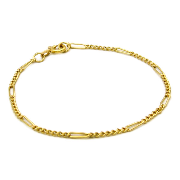دستبند طلا 18 عیار زنانه کاپانی کد kb019