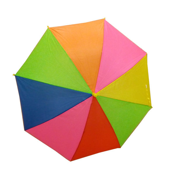 چتر کودک طرح رنگین کمان