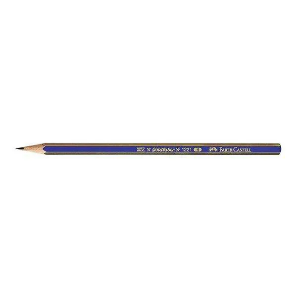 مداد طراحی فابر کاستل مدل گلد فابر بسته 12 عددی
