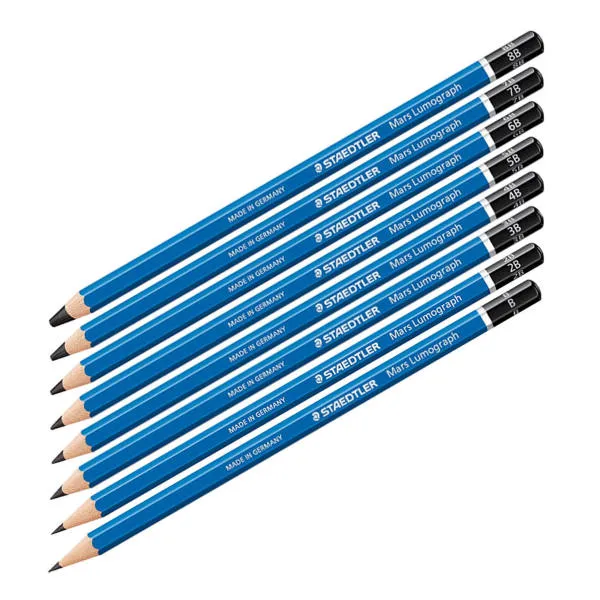 مداد طراحی استدلر مدل مارس لوموگراف بسته 8 عددی