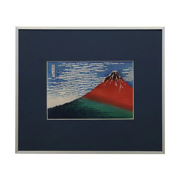 تابلو مدل نقاشی چشم‌انداز کوه فوجی هوکوسای