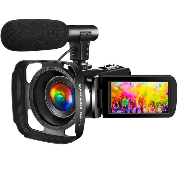 دوربین فیلم برداری مدل 4K Vlogging UHD 30M 30FPS 3 Inch
