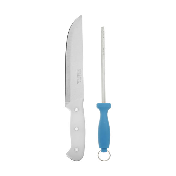 چاقو و چاقو تیزکن آشپزخانه مدل HMEDI