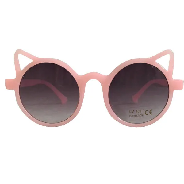 عینک آفتابی دخترانه مدل فانتزی گربه ای کد CAT PIN 99