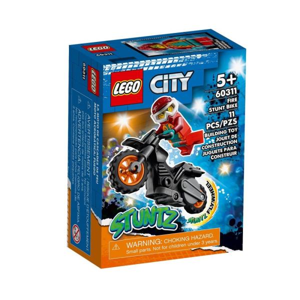 لگو سری City مدل Fire Stunt Bike کد 60311