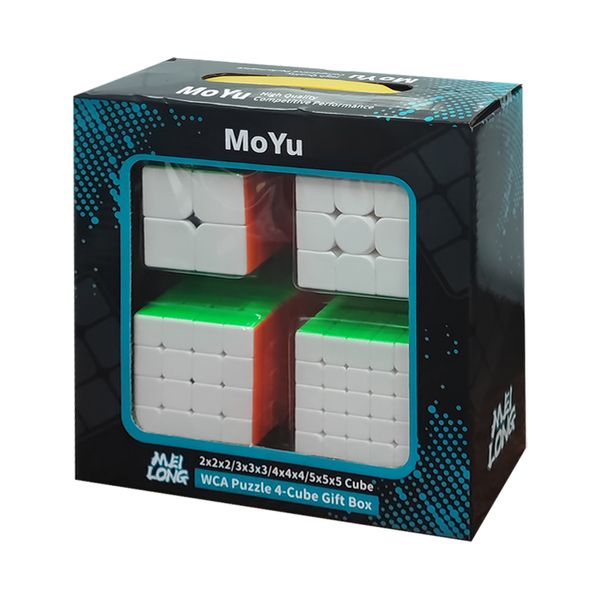 مکعب روبیک مدل مویو مجموعه 4 عددی