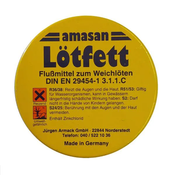 روغن لحیم لاتفت مدل AMASAN DIN EN 29454-1 3.1.1.C وزن 50 گرم