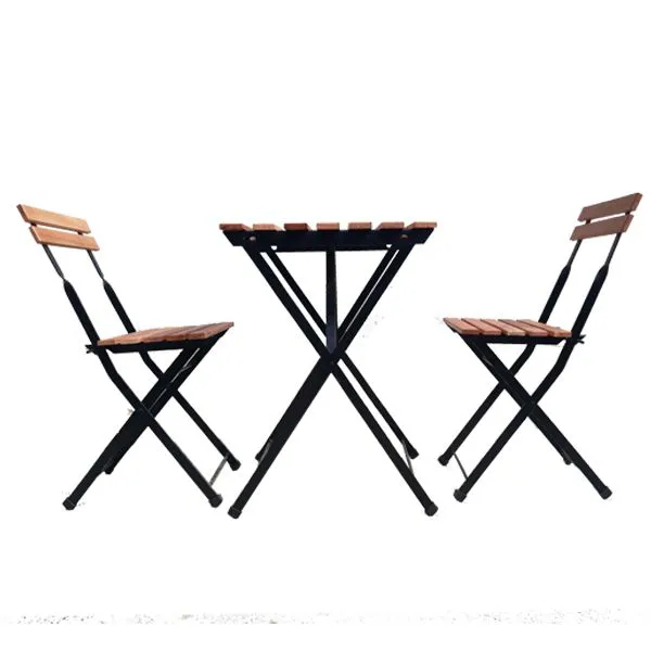 میز و صندلی تاشو سفری مدل تارنو روسی بسته 3 عددی