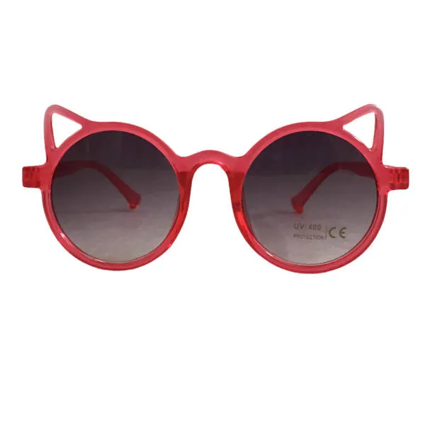 عینک آفتابی دخترانه مدل گربه ای فانتزی کد  CAT RE D 22