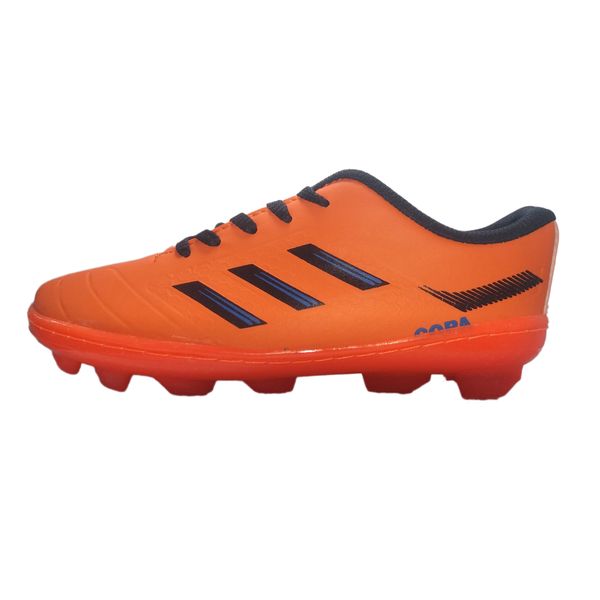کفش فوتبال مردانه مدل COPA چمنی استوک دار رنگ نارنجی