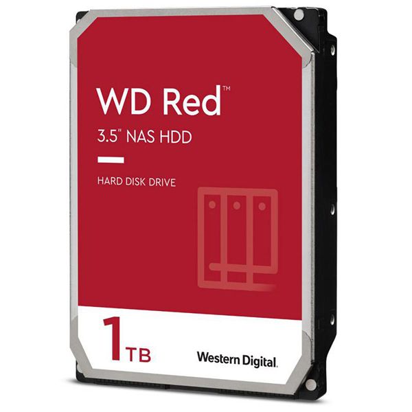 هارددیسک اینترنال وسترن دیجیتال مدل Red WD10EFRX ظرفیت 1 ترابایت