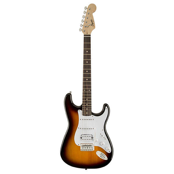 گیتار الکتریک فندر مدل Squier Bullet Stratocaster HSS Brown Sunburst 0370005532