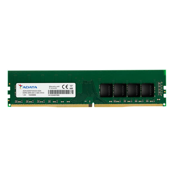 رم کامپیوتر DDR4 تک کاناله 3200 مگاهرتز CL22 ای دیتا مدل Premier ظرفیت 16 گیگابایت