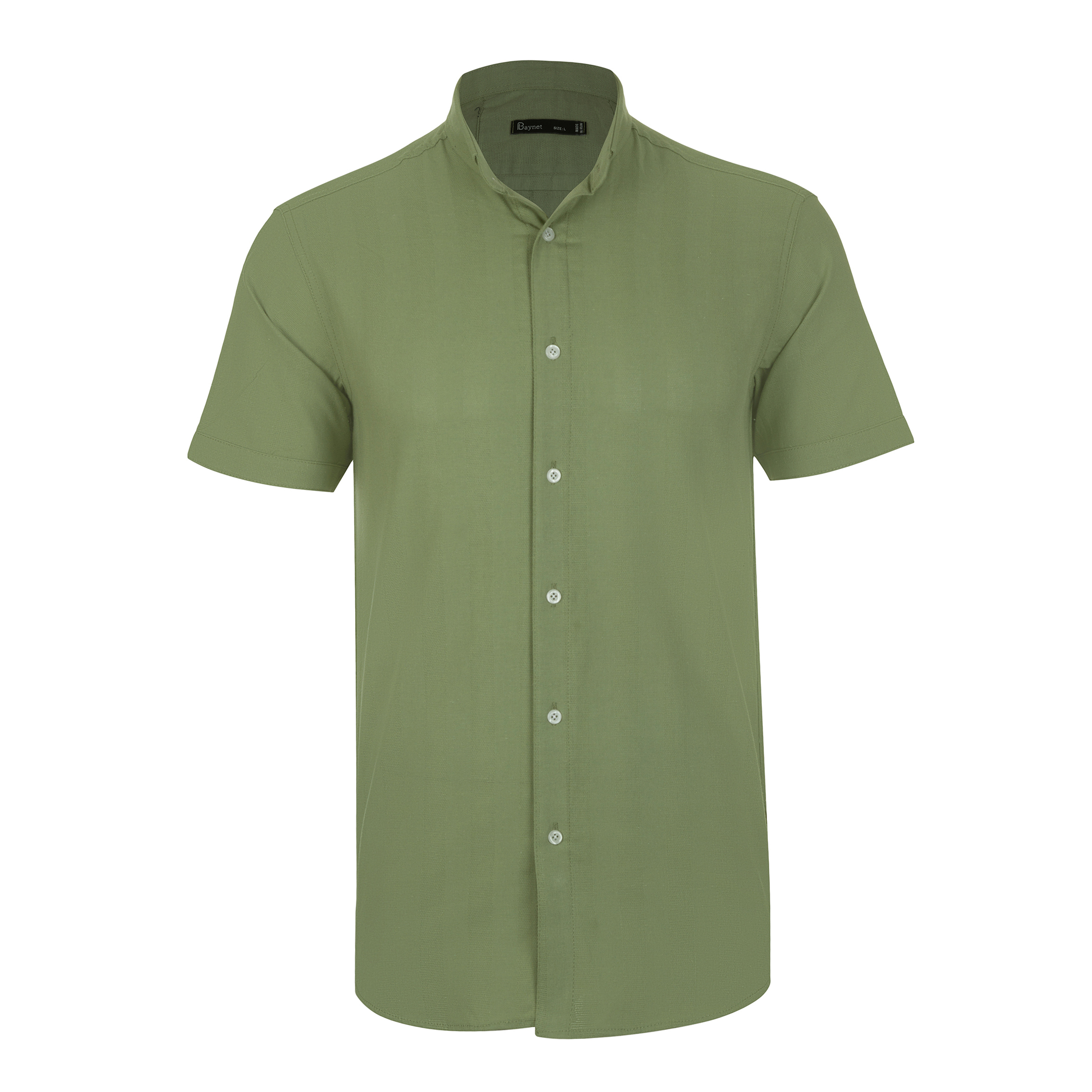 پیراهن آستین کوتاه مردانه باینت مدل 760 رنگ سبز