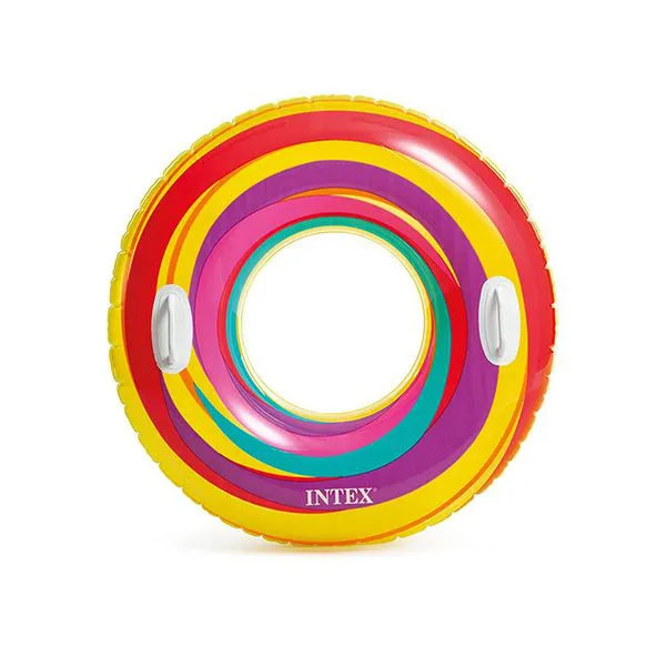 حلقه شنا اینتکس مدل رنگارنگ کد 59256