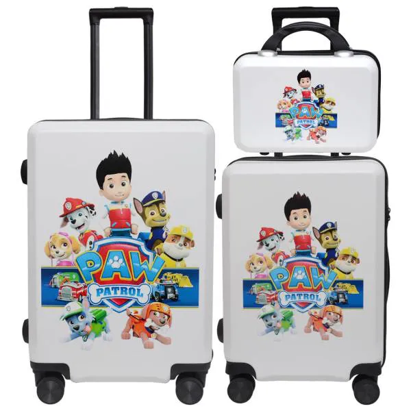 چمدان کودک مدل PAW PATROL مجموعه سه عددی