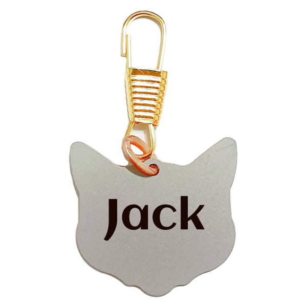 اسباب بازی گربه مدل پلاک شناسایی طرح Jack کد 01