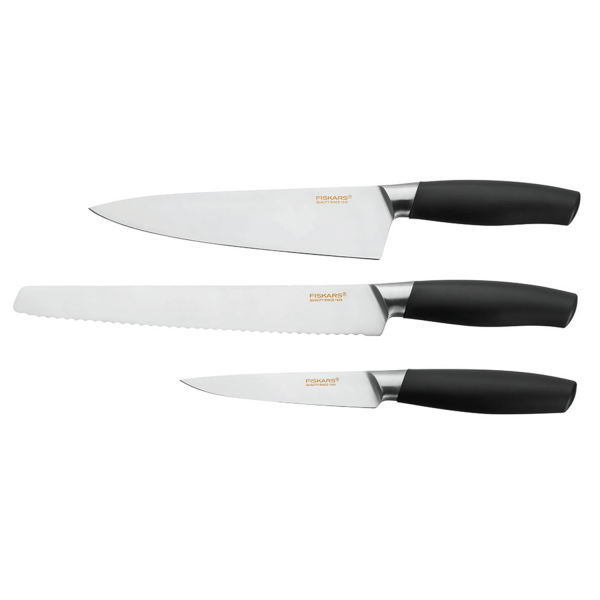 ست چاقوی آشپزخانه 3 پارچه فیسکارس مدل 1016006 