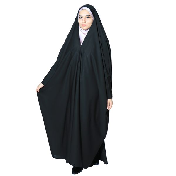 چادر صدفی مدل حجاب فاطمی کربناز ایرانی کد 6010