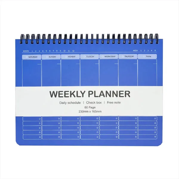 دفتر برنامه ریزی همیشه مدل Weekly Planner