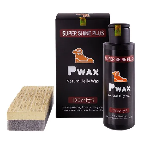واکس براق کننده کفش پی واکس مدل pwax 4 plus به همراه اسفنج