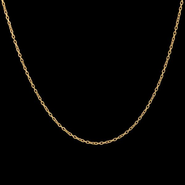 زنجیر طلا 18 عیار زنانه طلای مستجابی مدل فلامینگو کد Z45
