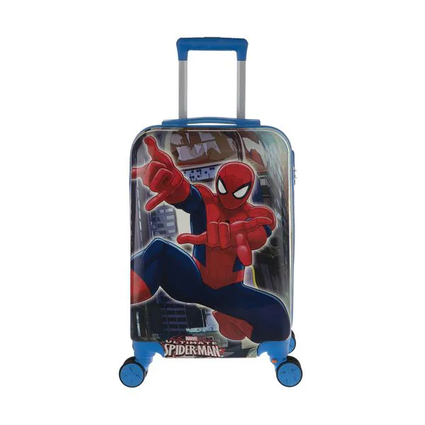 چمدان کودک مدل مرد عنکبوتی کد 2