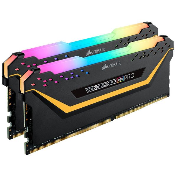 رم دسکتاپ DDR4 دو کاناله 3200 مگاهرتز CL16 کورسیر مدل VENGEANCE RGB PRO TUF GAMING EDITION ظرفیت 16 گیگابایت