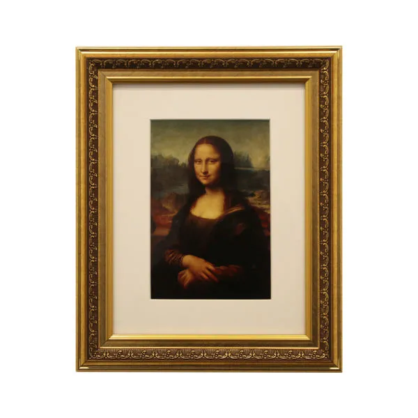 تابلو مدل نقاشی مونالیزا (لبخند ژکوند) اثر لئوناردو داوینچی