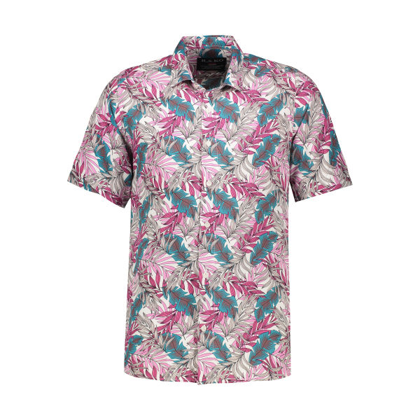پیراهن آستین کوتاه مردانه مدل هاوایی کد PI