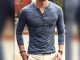 25 مدل تی شرت آستین بلند مردانه با قیمت روز و خرید اینترنتی